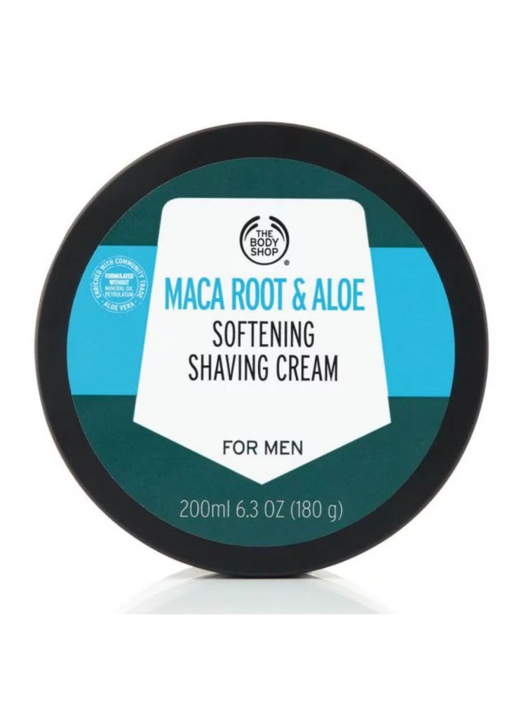 The Body Shop Maca Root & Aloe Softening Shaving Cream For Men-picture-13