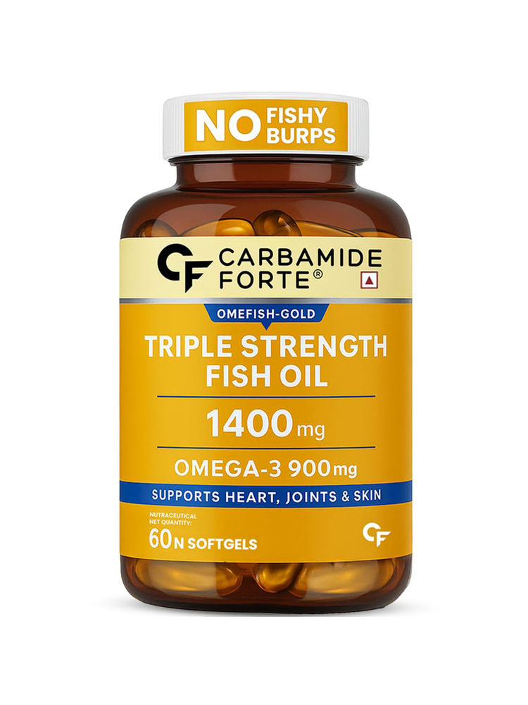 Carbamide Forte Triple Strength Omega 3 Fish Oil 1400mg Capsules