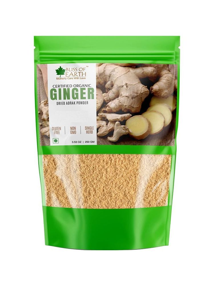 Bliss Of Earth Certified Organic Dried Ginger Powder-image-42