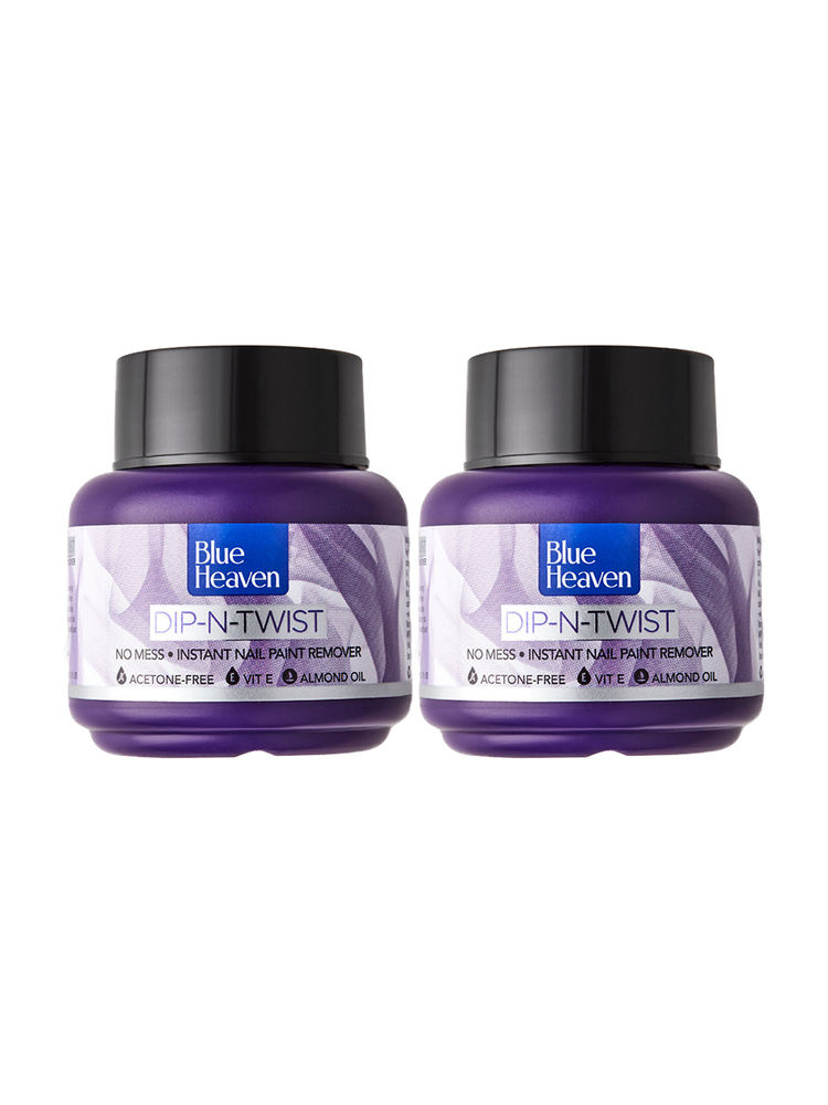Blue Heaven Dip & Twist Nail Paint Remover - Pack Of 2-picture-12