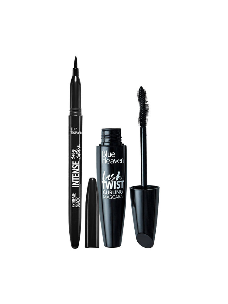 Blue Heaven Eye Combo - Lash Twist Curling Mascara & Easy Sketch Eyeliner