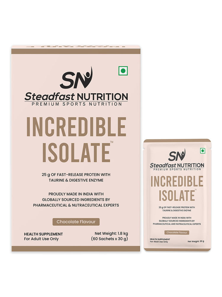 Steadfast NUTRITION Incredible Isolate Whey Protein Blend The Instant Recovery - Chocolate-picture-16