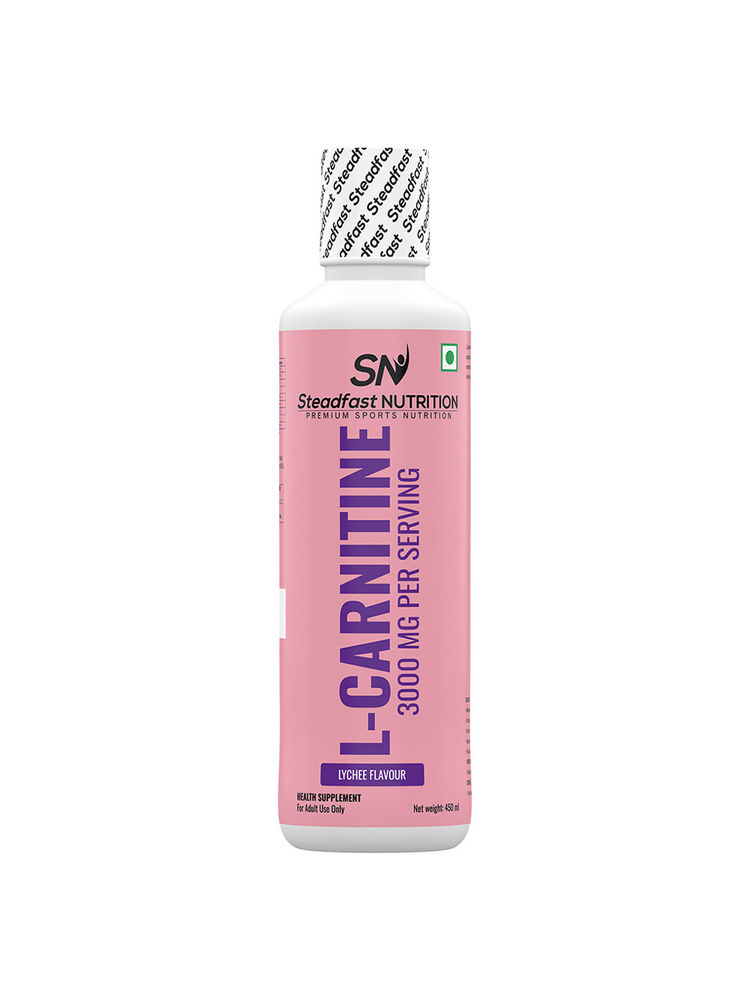 Steadfast NUTRITION L-Carnitine Liquid Supplement With Vitamin B5 - Lychee Flavour-picture-35