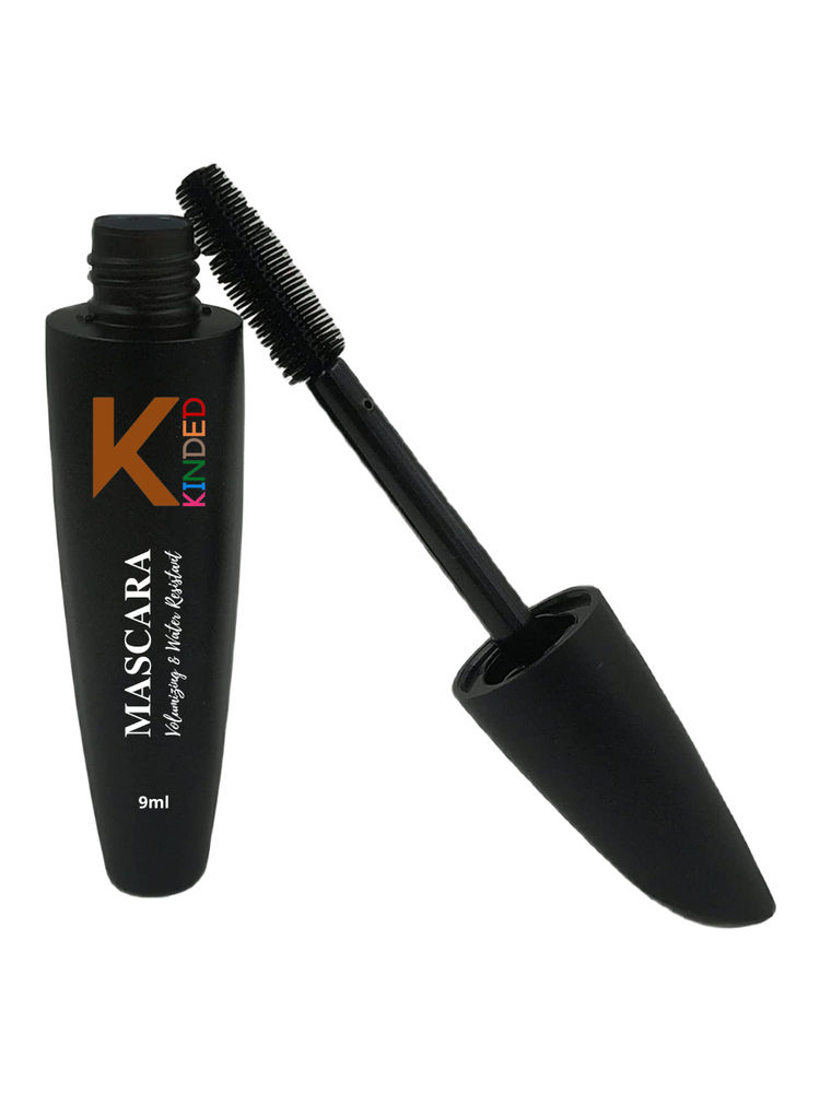 KINDED Volumizing & Waterproof Long Lasting Smudgeproof Mascara - Black-image-46