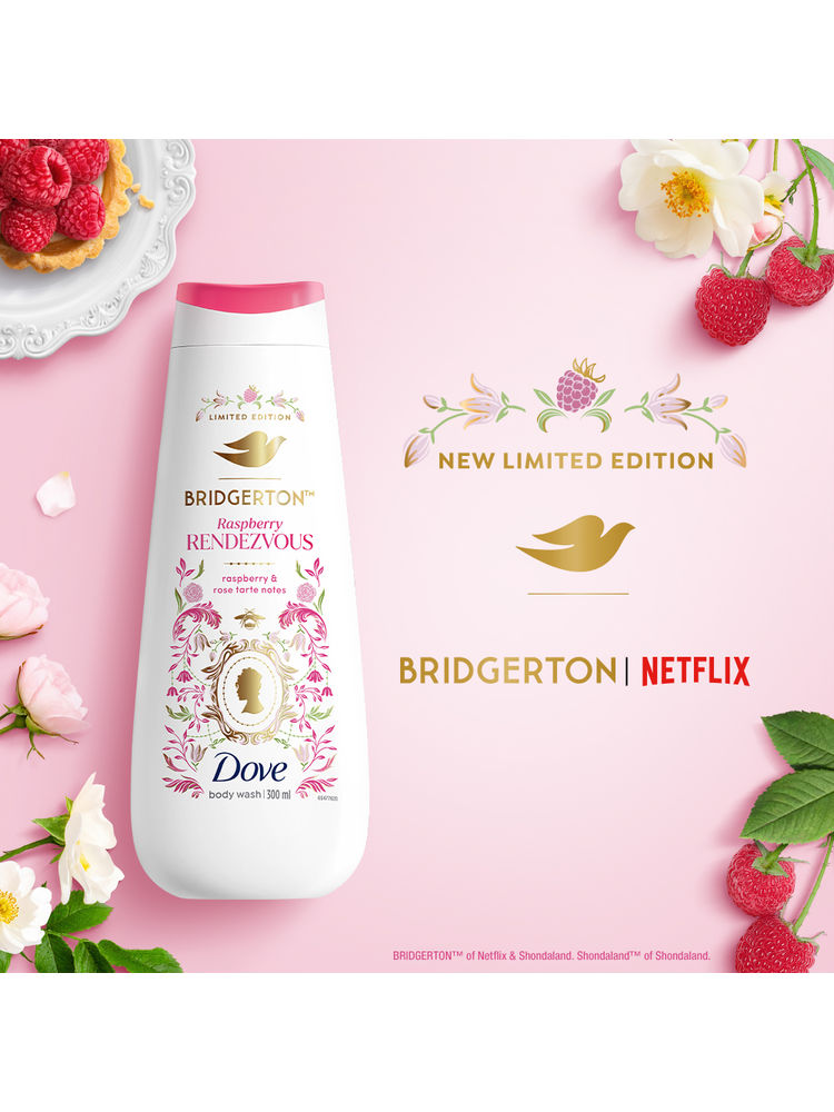 Dove Limited Edition Bridgerton Raspberry Rendezvous Body Wash