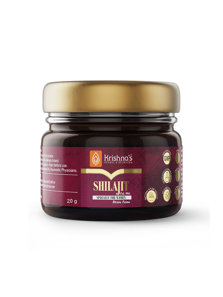Krishna's Herbal & Ayurveda Himalayan Shilajit Resin Form Specially for Women-picture-19