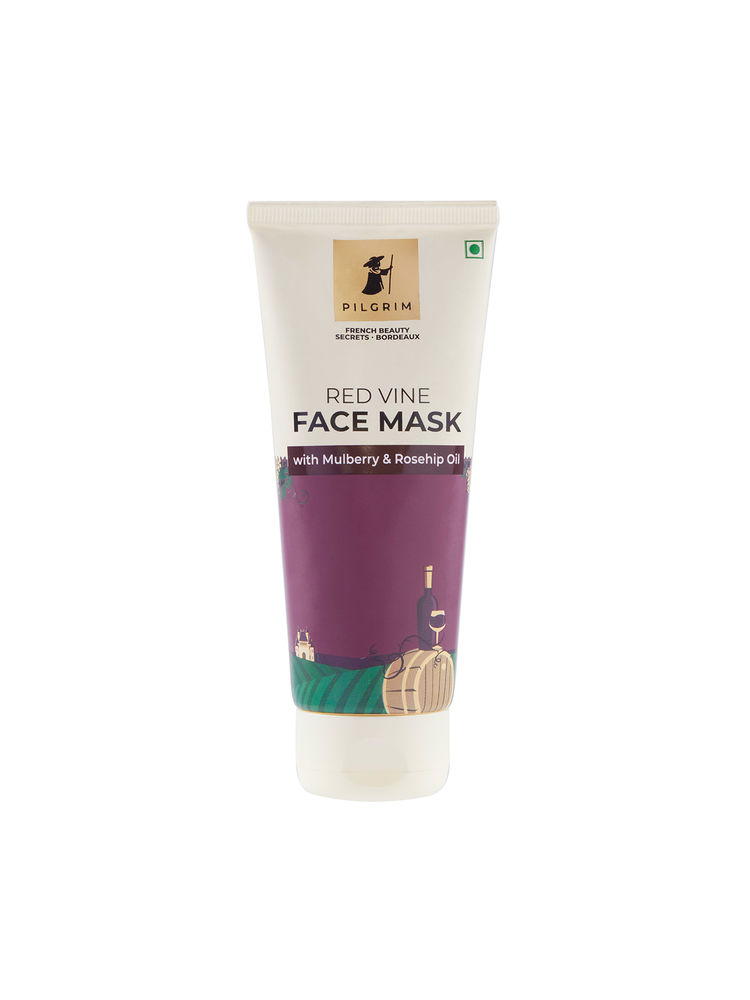 Pilgrim Red Vine Face Mask with Mulberry & Rosehip Oil