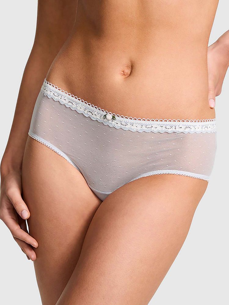 victoria's secret intimates Victoria's Secret Blue Self Design Regular Brief Panty-picture-24