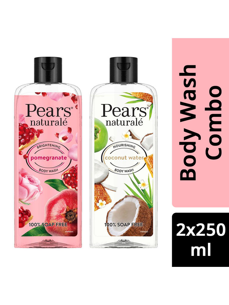 Pears Naturale Brightening Pomegranate + Nourishing Coconut Water Bodywash Combo-image-16
