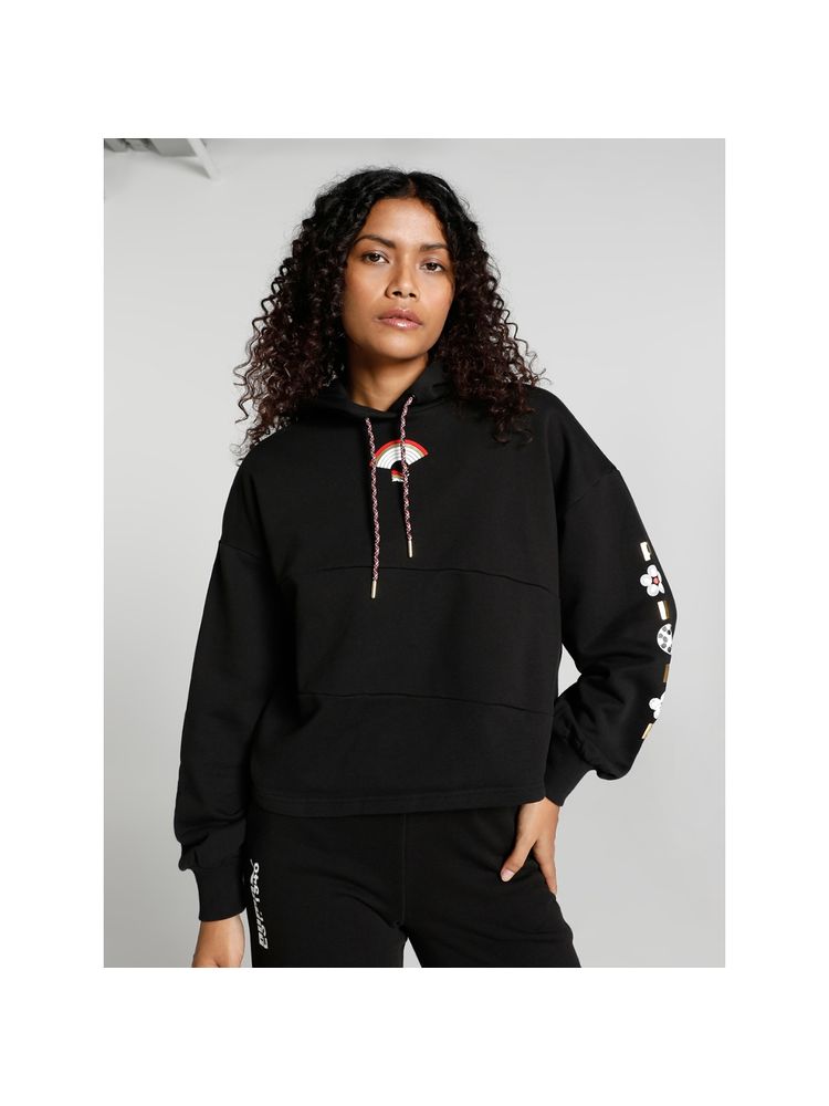 Puma As Women Black Hoodie-image-0