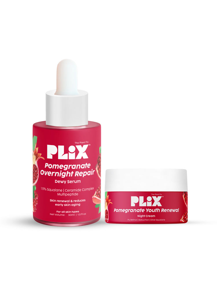 Plix 0.6% Retinol Dewy Serum & Anti Ageing Night Cream-picture-30