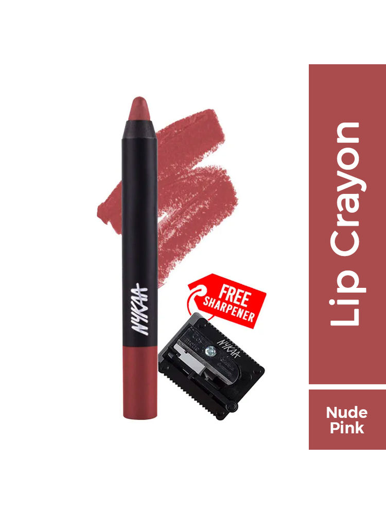 Nykaa Cosmetics Matte-ilicious Lip Crayon Lipstick