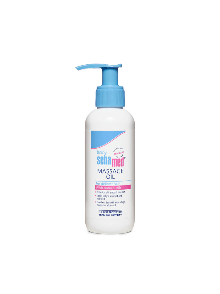 Sebamed Baby Massage Oil, Contains Soya Oil & Vitamin F, Non Greasy, Does Not Solidify