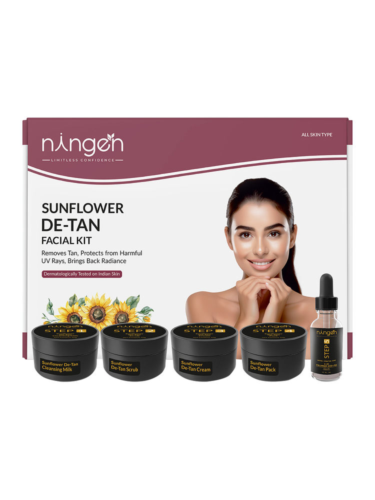 Ningen Sunflower De - Tan Facial Kit-image-29