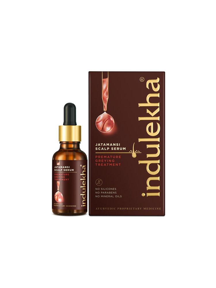 Indulekha Jatamansi Premature Greying Treatment Scalp Serum-image-4