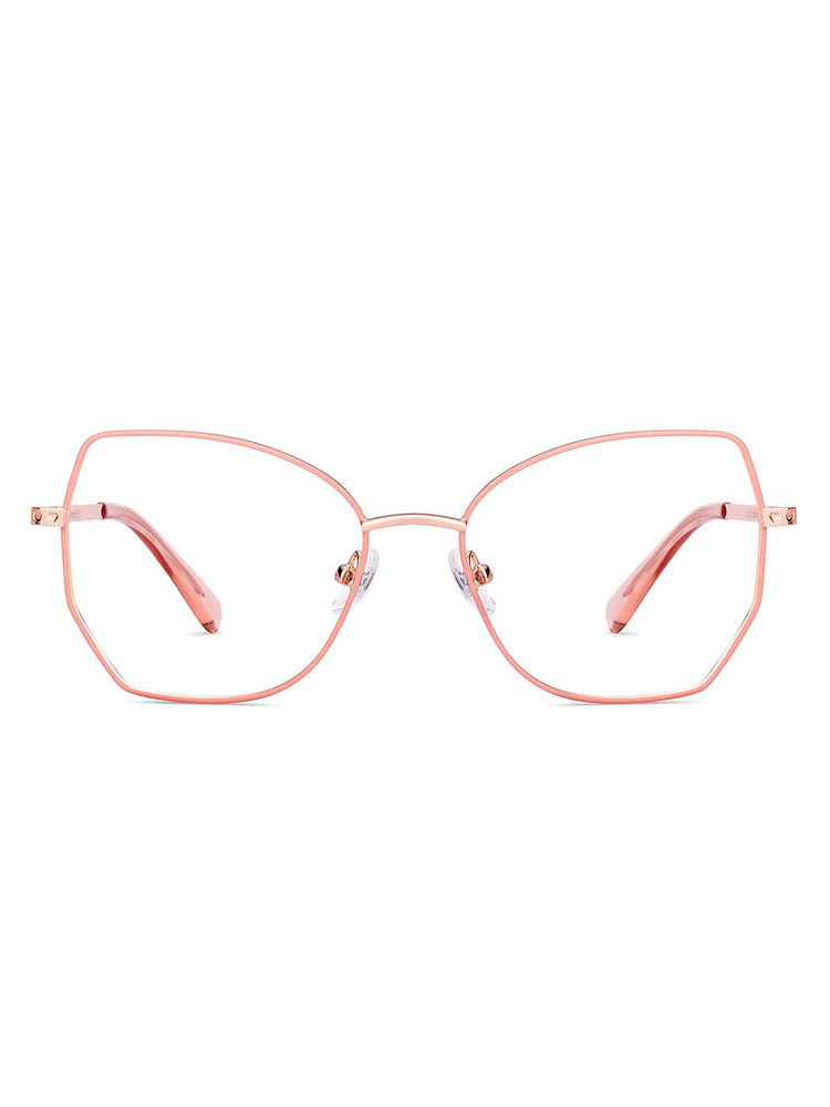 Lenskart Blu Pink Cat Eye Zero Power Screen Glasses (LB E17487)-picture-11