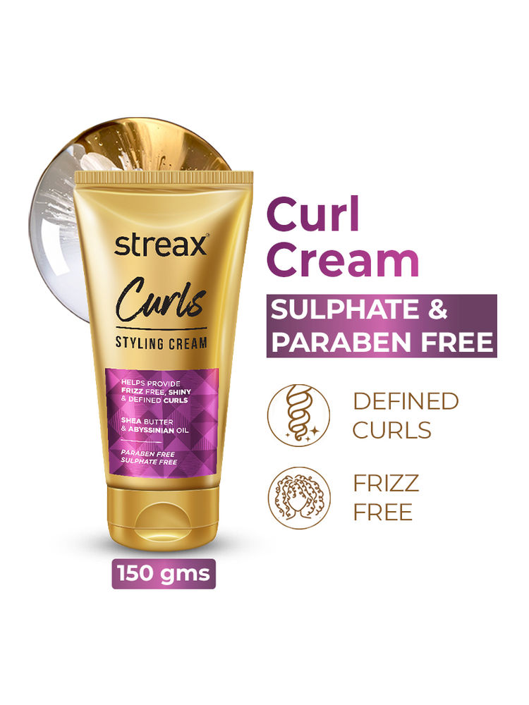 Streax Curls Styling Cream Sulphate And Paraben Free-picture-23
