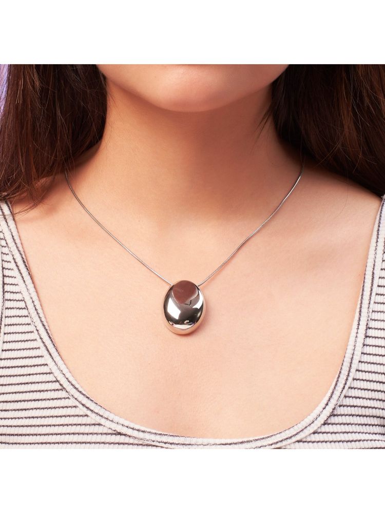 Salty Women Majesty Silver Plated Necklace-picture-12
