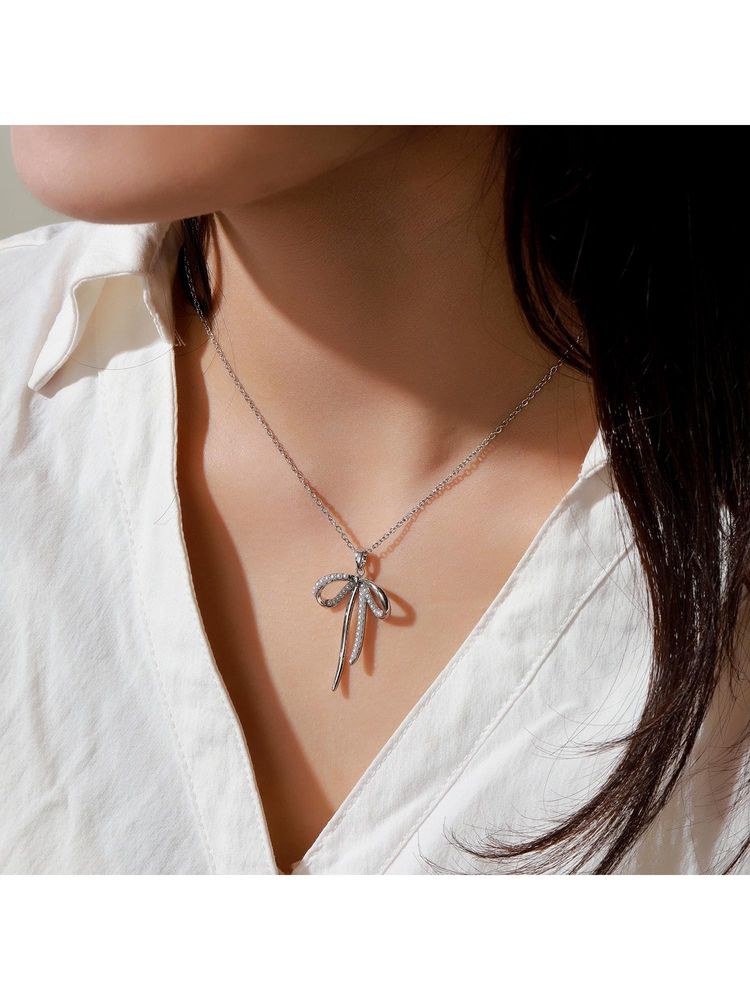 Salty Women Cupid Bow Stone Necklace-picture-14