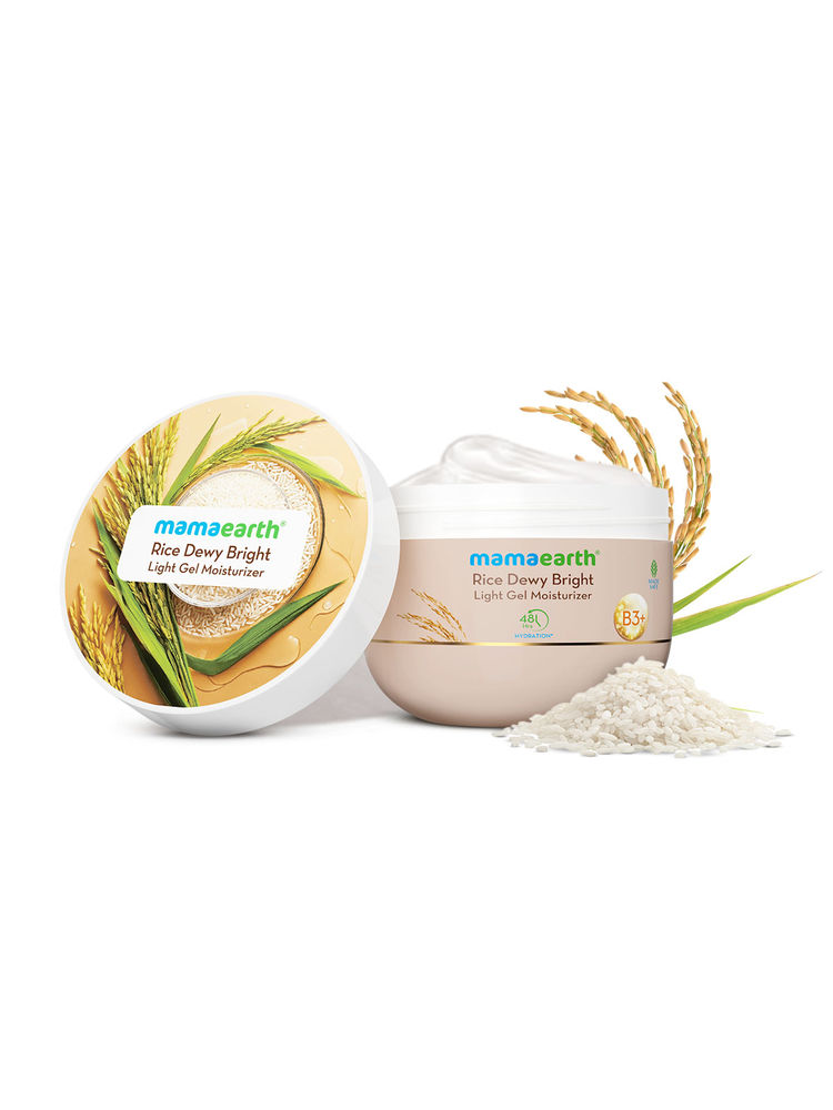 Mamaearth Rice Dewy Bright Light Gel Moisturizer-picture-14