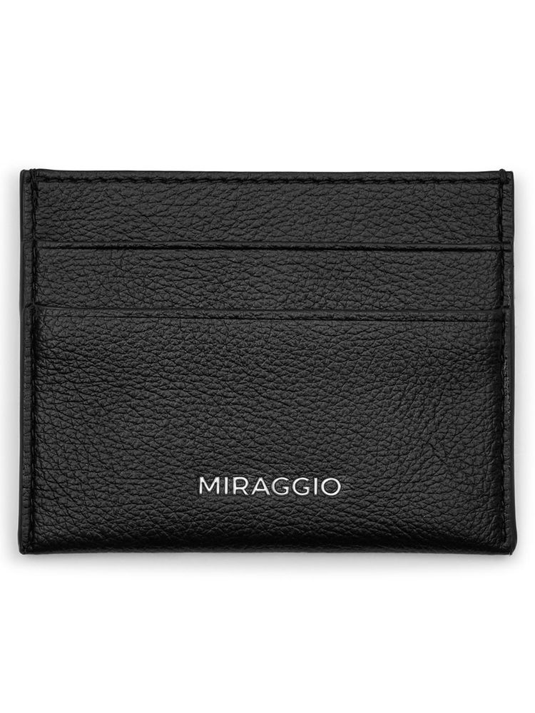 MIRAGGIO Black Noah Card Holder (Small)-image-36