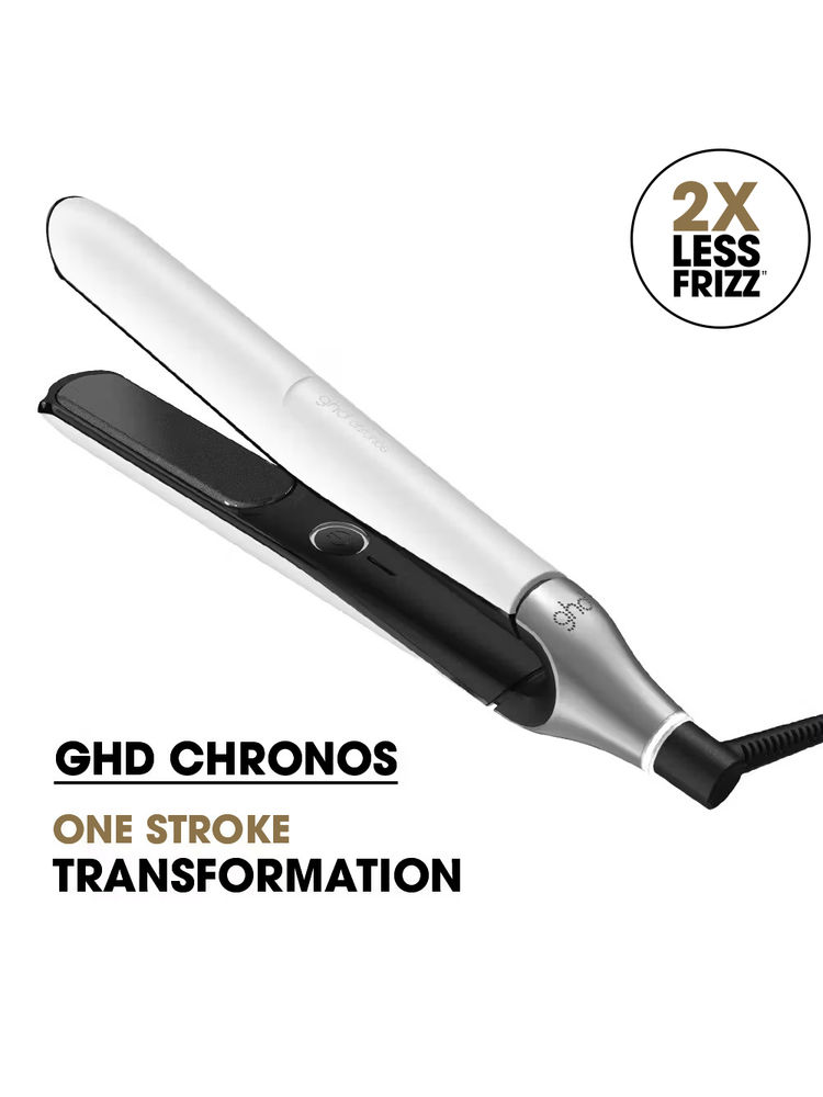 GHD Chronos Styler White Hair Straightener