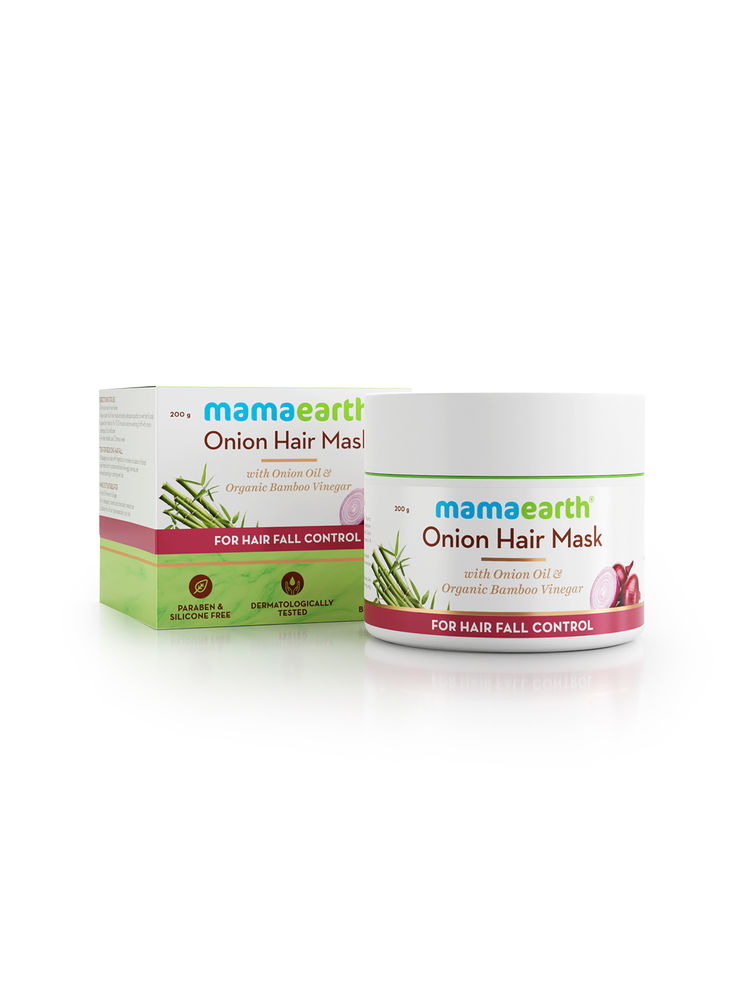 Mamaearth Onion Hair Mask For Hair Fall Control
