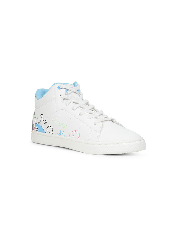 Hush Puppies White Womens Sneakers-image-43