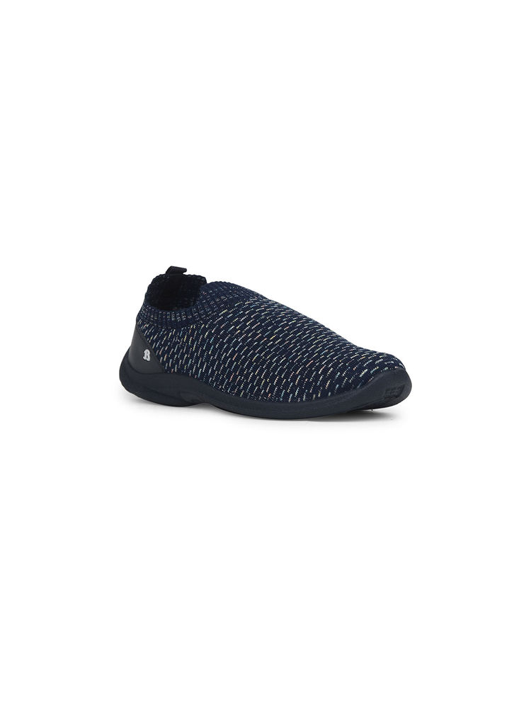 Bata Blue Womens Slip-On Sneakers-picture-10