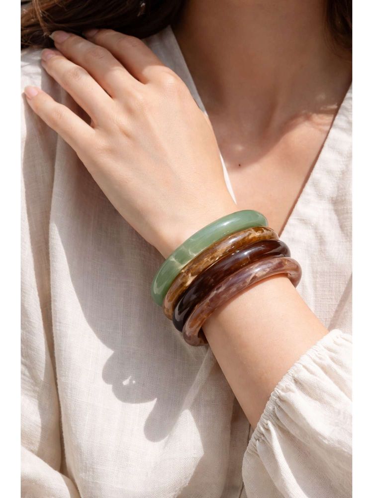 Niska Solstice Glow Statement Bangles (Pack of 4)-image-16