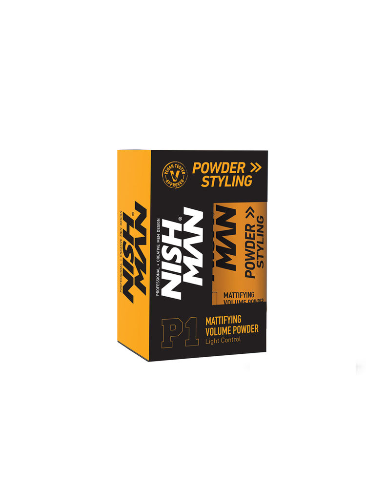 NishMan Mattifying P1 Volume Powder Hair Wax-image-31