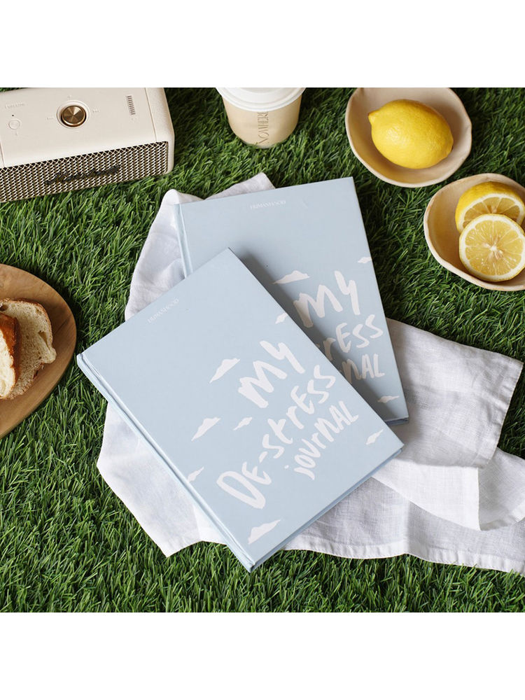 Happywagon Blue De-Stress Journal