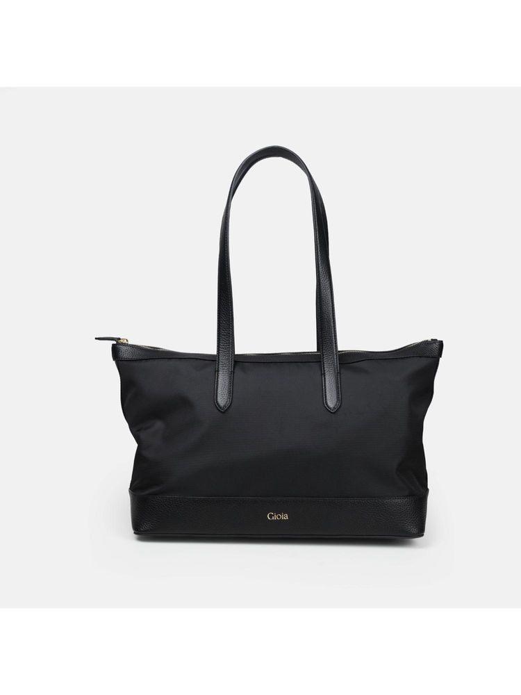 Gioia Kate Shopper Handbag - Black-image-7