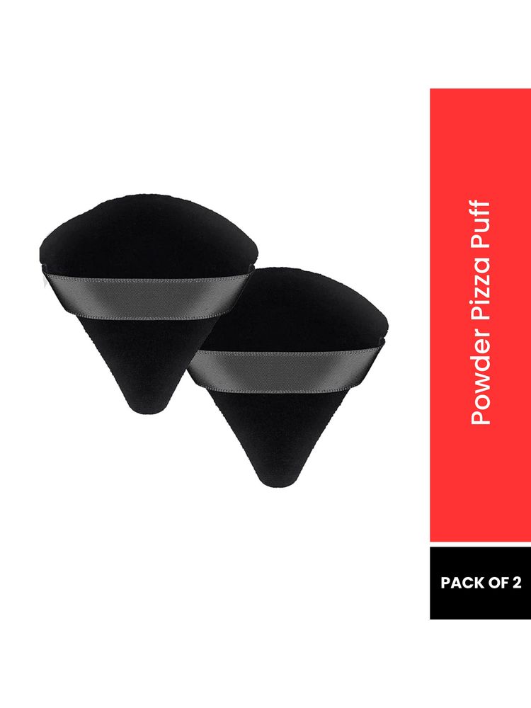 Bronson Professional Pizza Puff Triangle Makeup Beauty Blender Sponge Powder Puff Mix Colors