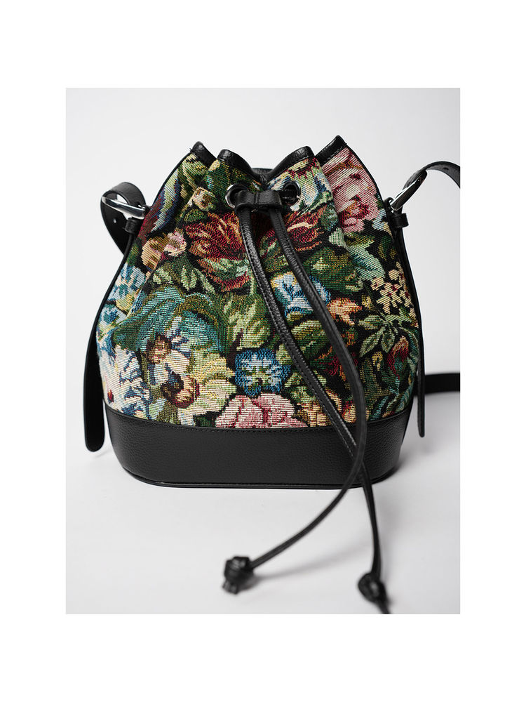 Theater Sangria Floral Printed Sling Bag-picture-12
