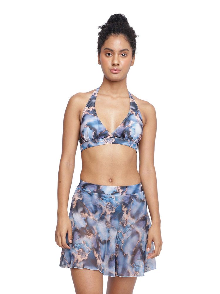 La Intimo Suheli Par Printed Bra With Panty & Skirt-image-40