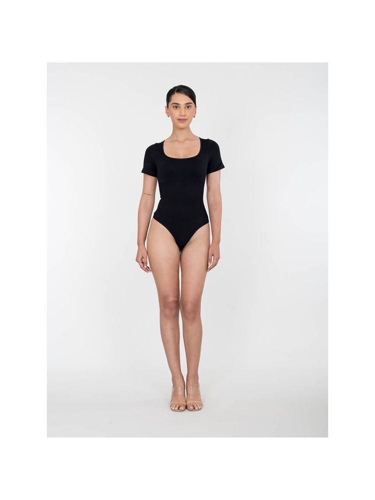 Shapercult Women Black Solid Shapewear-picture-28