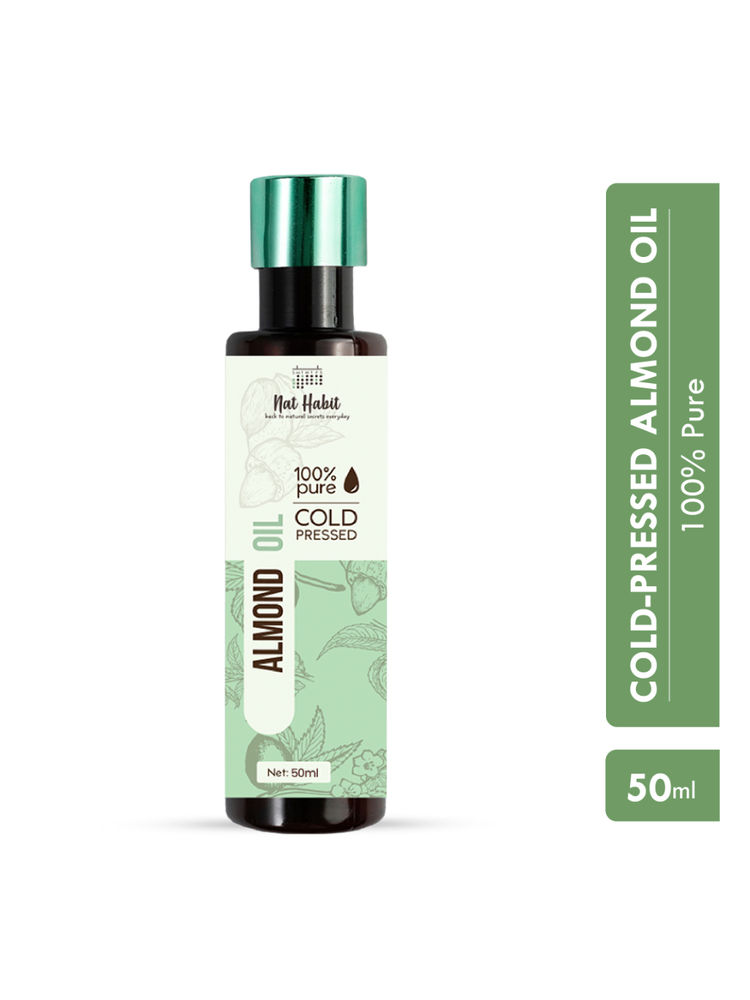 Nat Habit 100% Pure Cold Pressed Almond Oil