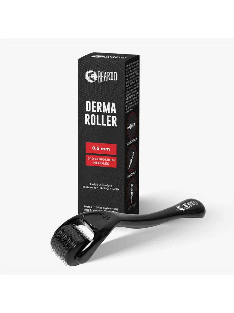 Beardo Dermaroller For Hair Growth & Skin Tightening-picture-18