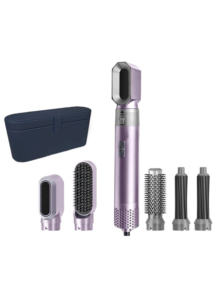 FYOLI 5-In-1 Hair Styler - Blow Brush, Volumizer, Dryer & Hair Straightener With Travel Case-picture-16