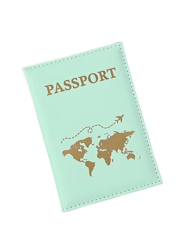 House of Quirk Leather Travel Passport Cover - Green-picture-21