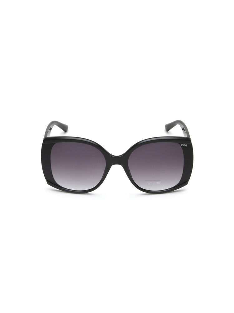 IDEE Grey Oval 100% Uv Protected Sunglasses For Women Size 64-image-10