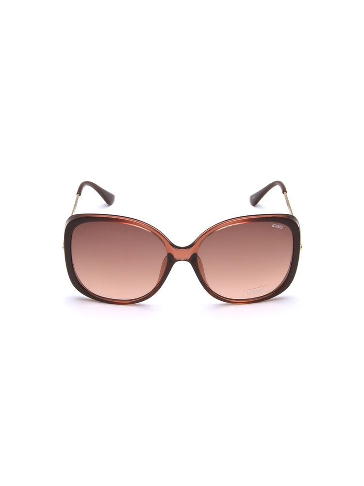 IDEE Brown Oversized 100% Uv Protected Sunglasses For Women Size 58-picture-10