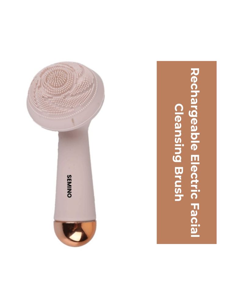 SEMINO Advanced 4 in 1 Rechargeable Electric Facial Cleanser and Massager Brush-picture-21