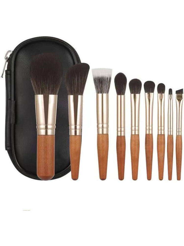 Kazarmaa Signature Make Up Brush With Premiuim Travel Bag Cover-picture-28