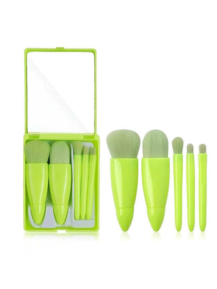 Kazarmaa Makeup Brushes With Mirror Foundation Make-Up Brush-picture-19
