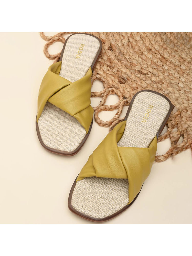 ROCIA By Regal Mustard Women Casual Comfortable Flats-picture-23