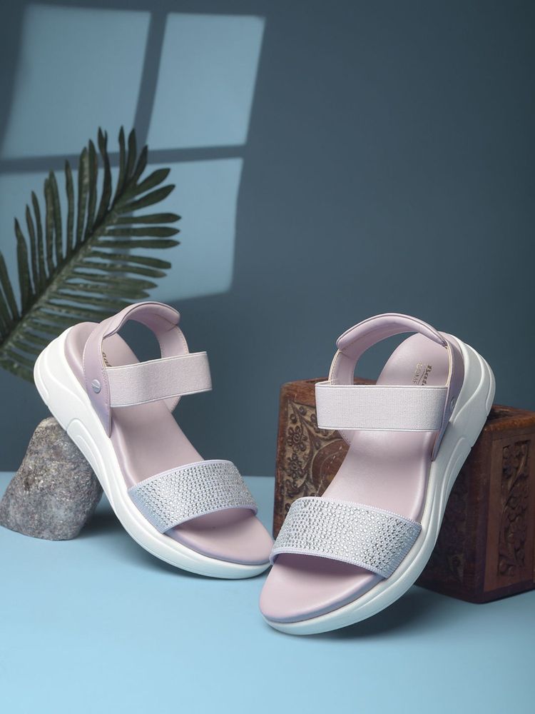 Bata Comfit Women Pink Sandals-picture-37