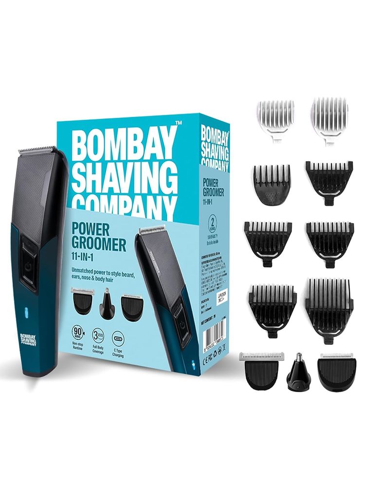 Bombay Shaving Company 11-In-1 Power Groomer Beard & Body Trimmer For Men