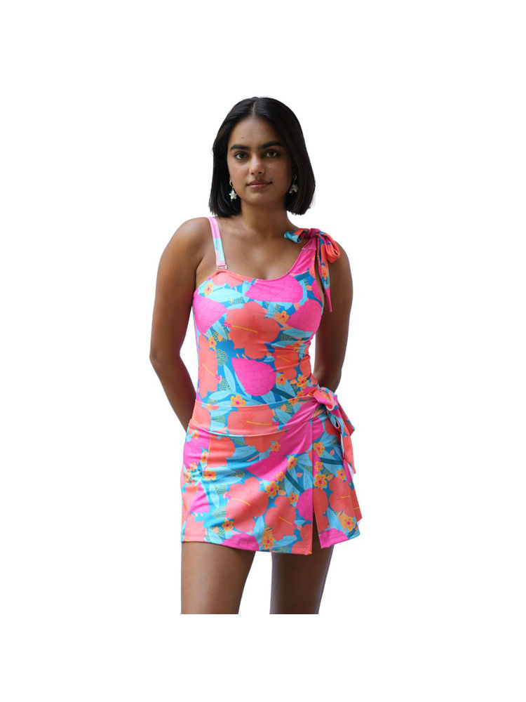 TFW Swim Skort With Tie Up Multi-Color-picture-16